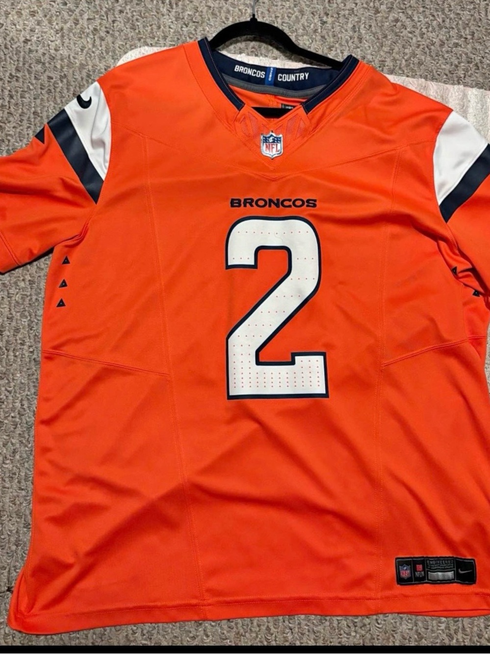 Nike Denver Broncos Patrick
Surtain II NFL Jersey Men's XL